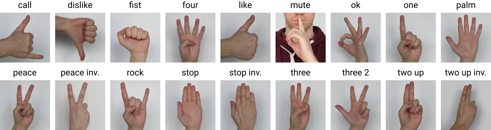 HaGRID gesture
